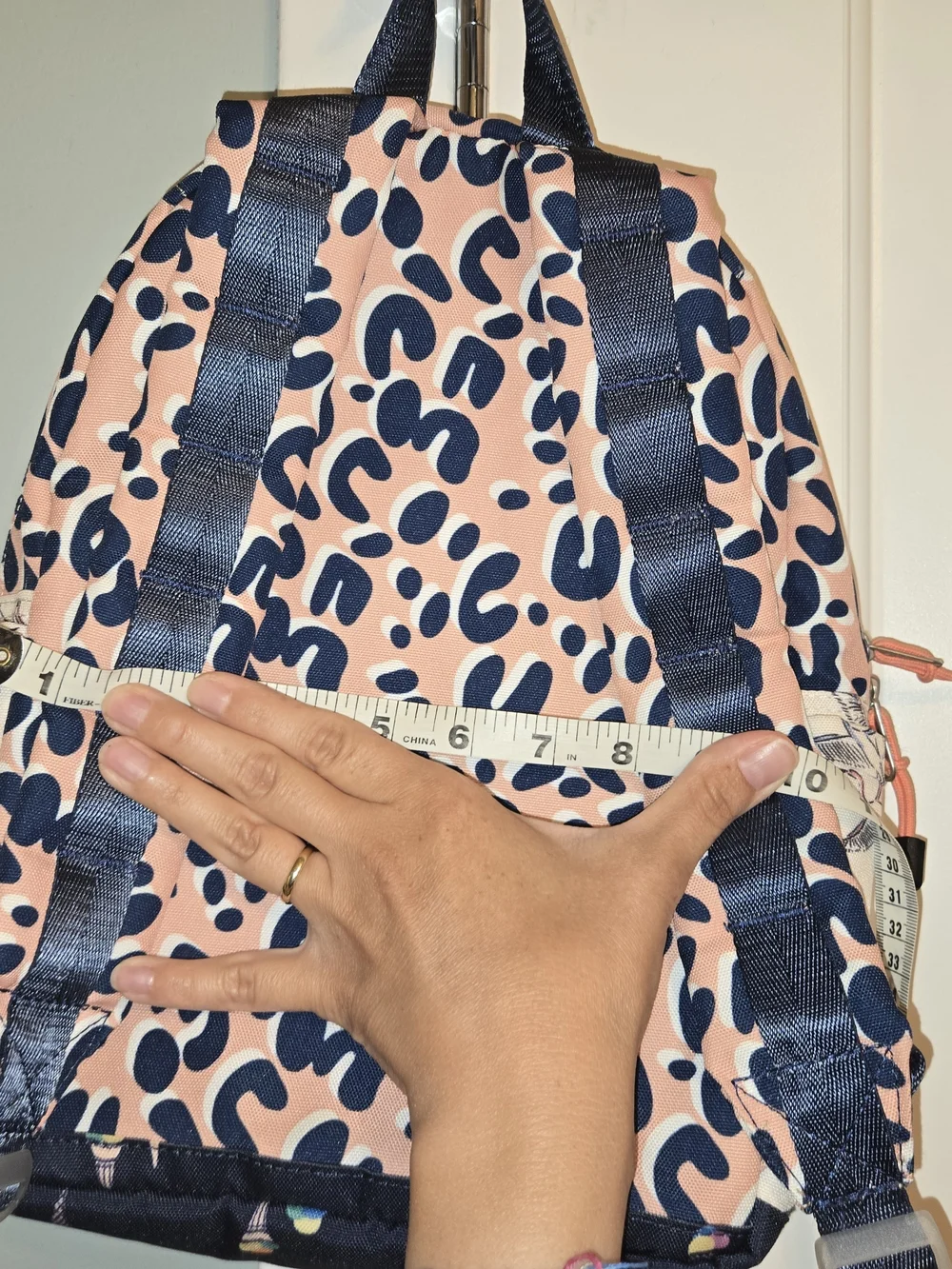 STATE Kane Mini - Coney Island Pink & Navy Ice Cream Print Backpack